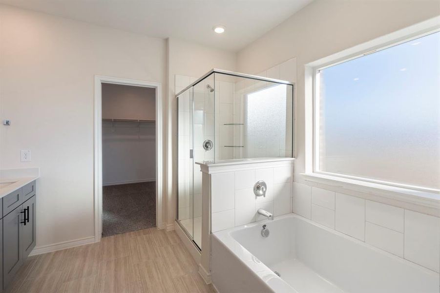 Furnished interior view inside a new home in The Preserve at Forum, Grand Prairie (Image 6).