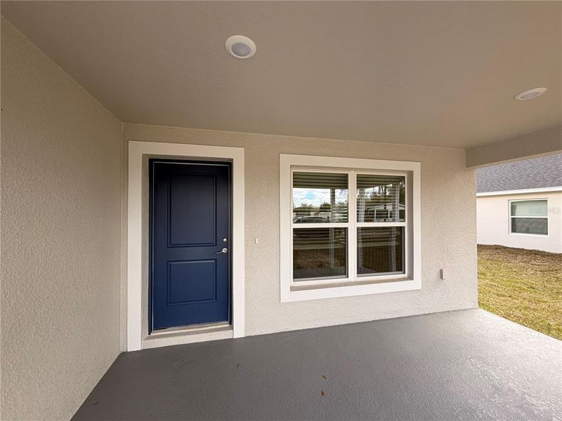 Exterior details and patio area of a home in , Lakeland (Image 2). Exterior details and patio area of a home in , Lakeland (Image 2).