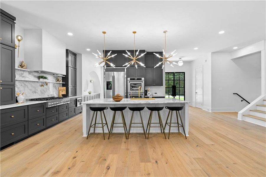 Furnished interior view inside a new home in , Atlanta (Image 13). Furnished interior view inside a new home in , Atlanta (Image 13).