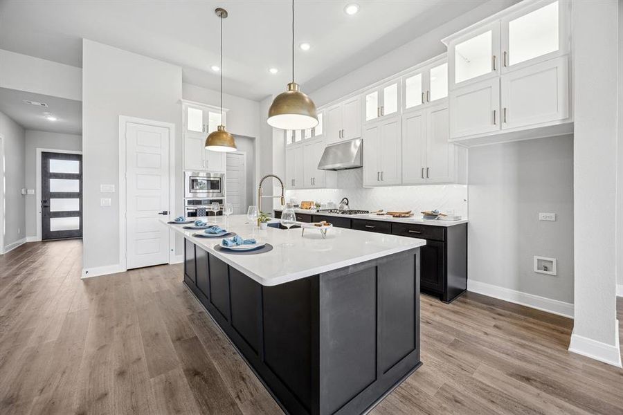 Furnished interior view inside a new home in Northshore at Lakewood Village - Garden Series, Lakewood Village (Image 5).