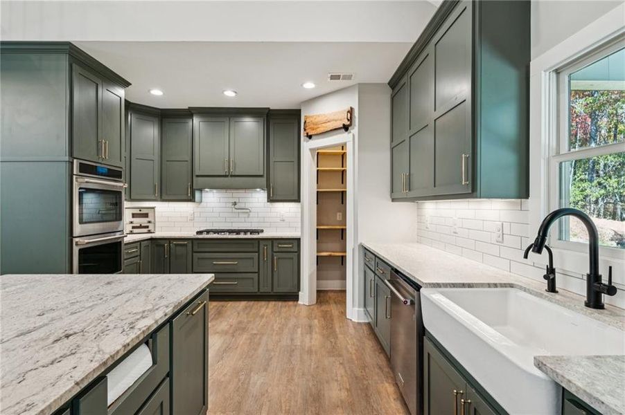 Furnished interior view inside a new home in , Dahlonega (Image 11). Furnished interior view inside a new home in , Dahlonega (Image 11).