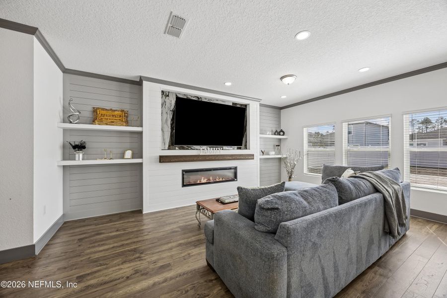 Furnished interior view inside a new home in Cordova Palms, St. Augustine (Image 14).