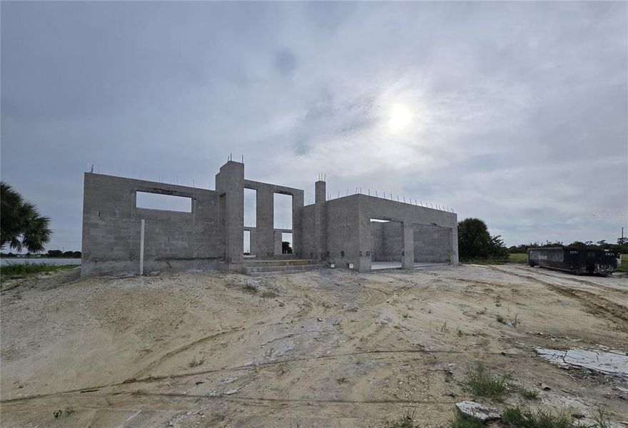 In-progress construction of a new home in , Placida, FL (Image 3).