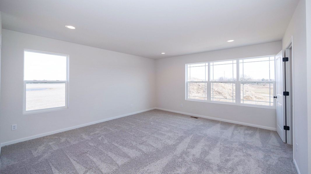 Representative unfurnished interior of a home built from the The Kettering by Norfolk Homes in Preserve at Magnolia Park, Jackson (Image 40).