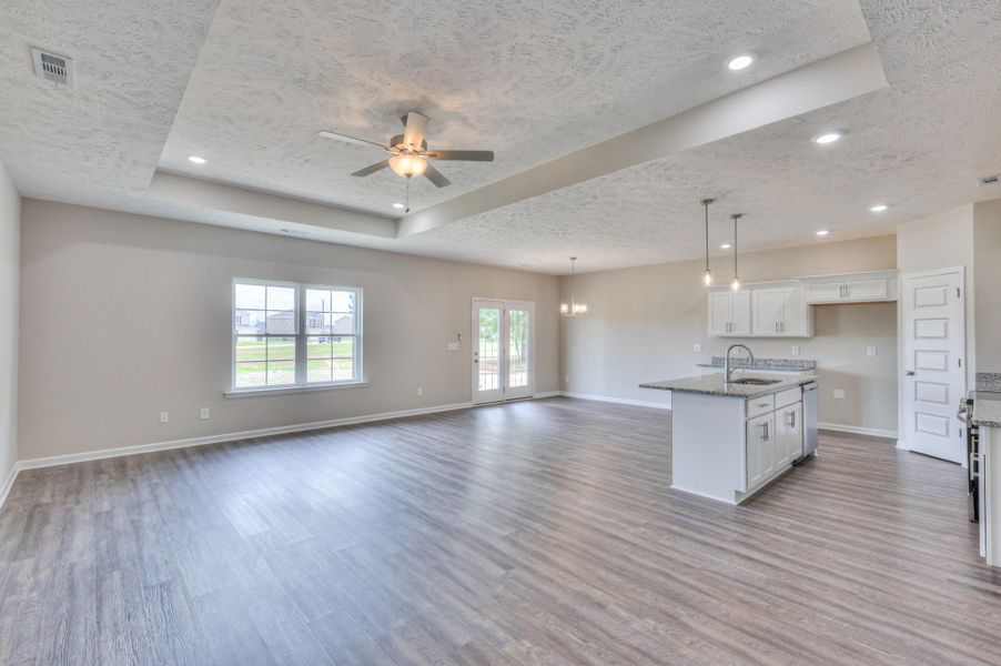 Spacious, unfurnished interior of a new home in Legacy Preserve, Decherd (Image 15).