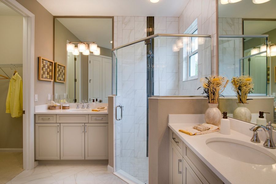 Master Bath - Image shown is not modeled at Cresswind Lakewood Ranch