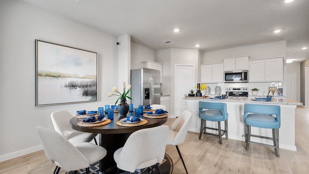 Furnished interior view inside a new home in Vista Park, Decatur (Image 12).