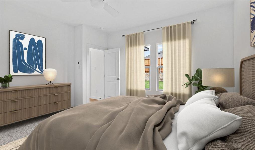 Furnished interior view inside a new home in Rolling Ridge, Van Alstyne (Image 14). Furnished interior view inside a new home in Rolling Ridge, Van Alstyne (Image 14).