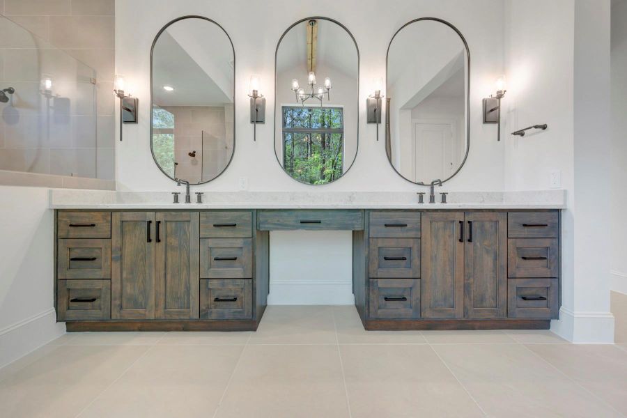 Furnished interior view inside a new home in , Montgomery (Image 15).