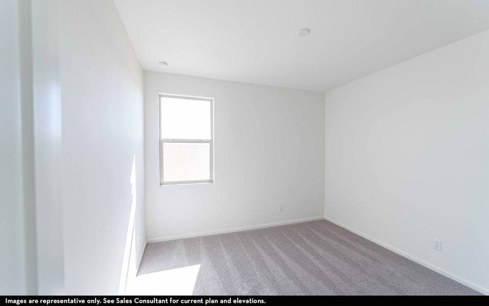 Representative unfurnished interior of a home built from the Marana by CastleRock Communities in Rancho Mirage, Maricopa (Image 14).