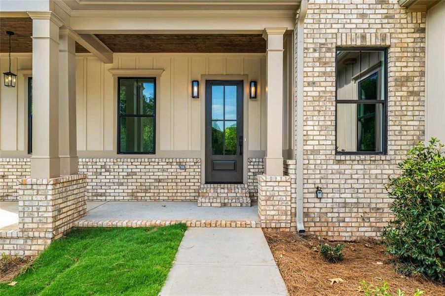 Front exterior of a new home in , Jefferson, GA, highlighting curb appeal (Image 29).