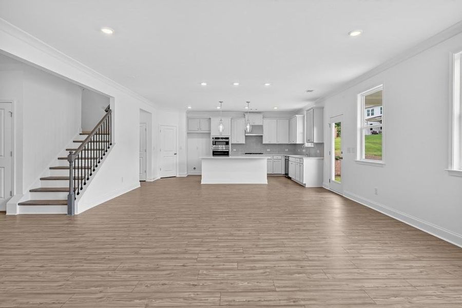 Spacious, unfurnished interior of a new home in Auburn Glen, Dacula (Image 14).