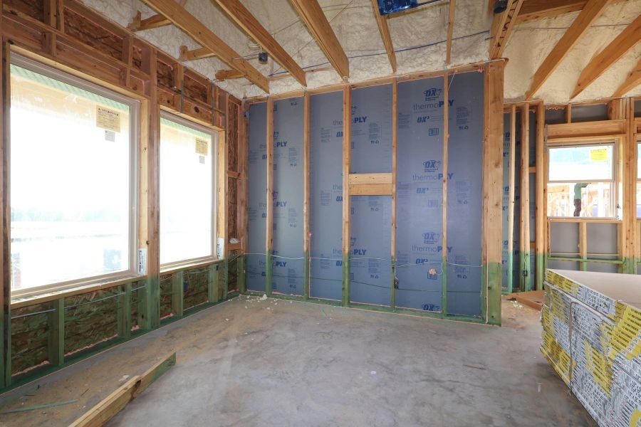 In-progress construction of a new home in Escondido - Terrace Collection, Magnolia, TX (Image 7).