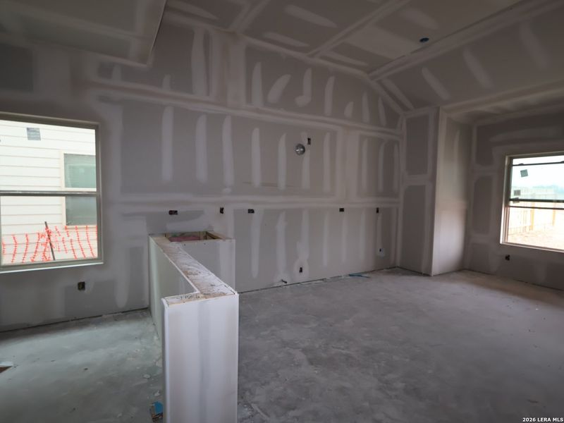 In-progress construction of a new home in Winding Brook, San Antonio, TX (Image 25).