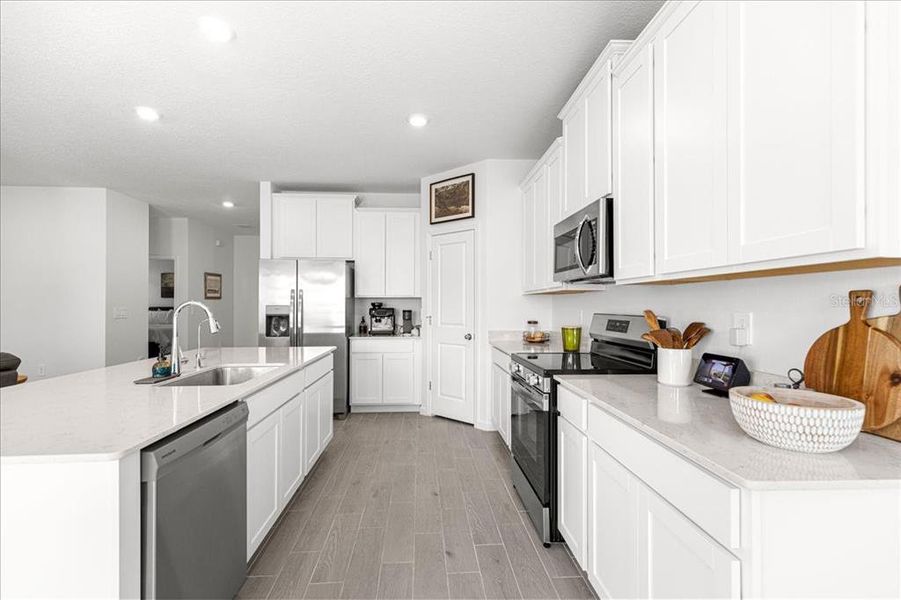 Furnished interior view inside a new home in Millwood: Millwood Estates - The Enclave, Ocala (Image 45). Furnished interior view inside a new home in Millwood: Millwood Estates - The Enclave, Ocala (Image 45).