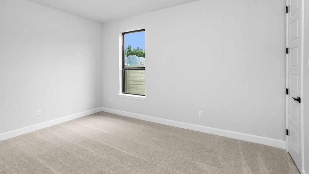 Spacious, unfurnished interior of a new home in Two Step Farm, Montgomery (Image 24). Spacious, unfurnished interior of a new home in Two Step Farm, Montgomery (Image 24).