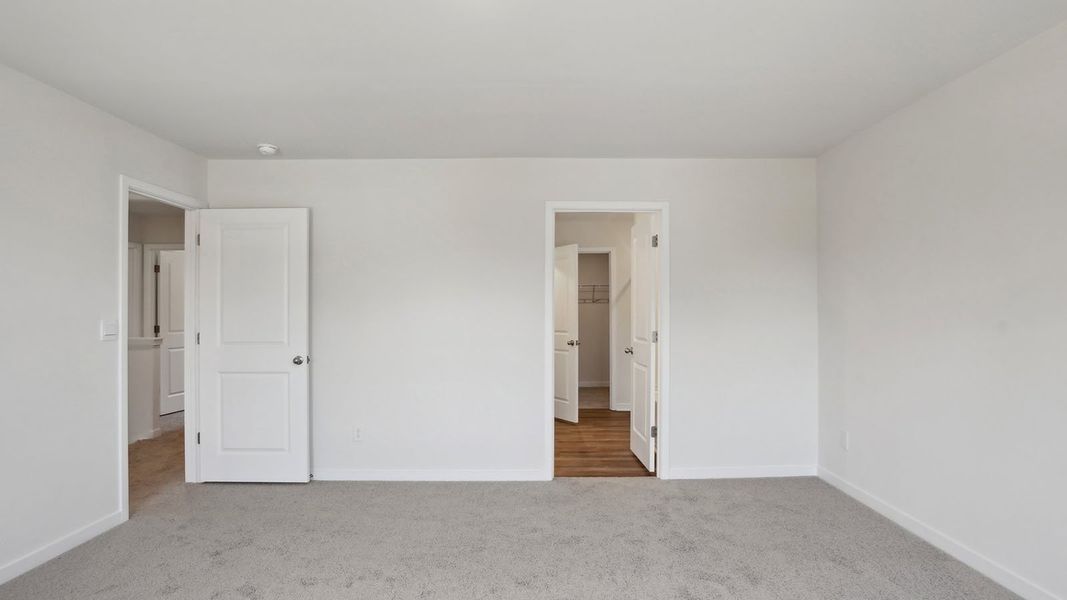Spacious, unfurnished interior of a new home in Tap Root Farms, Fletcher (Image 15).