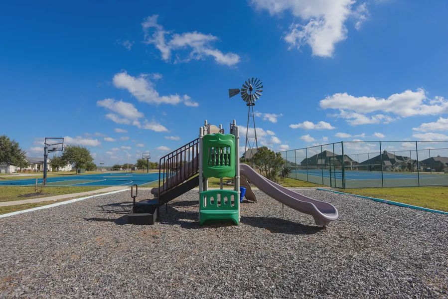 Community amenities associated with the Hampton by Chesmar Homes in Esperanza 50's, Boerne (Image 20).