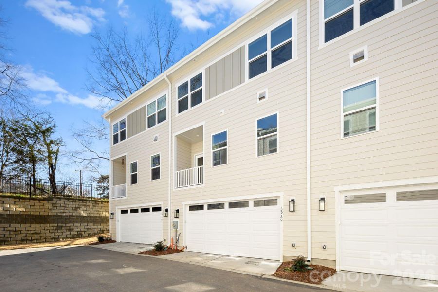 Exterior details and patio area of a home in , Charlotte (Image 27).