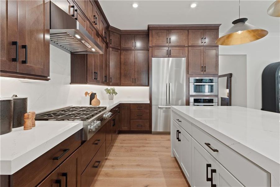 Furnished interior view inside a new home in Silverwood, Cumming (Image 18).