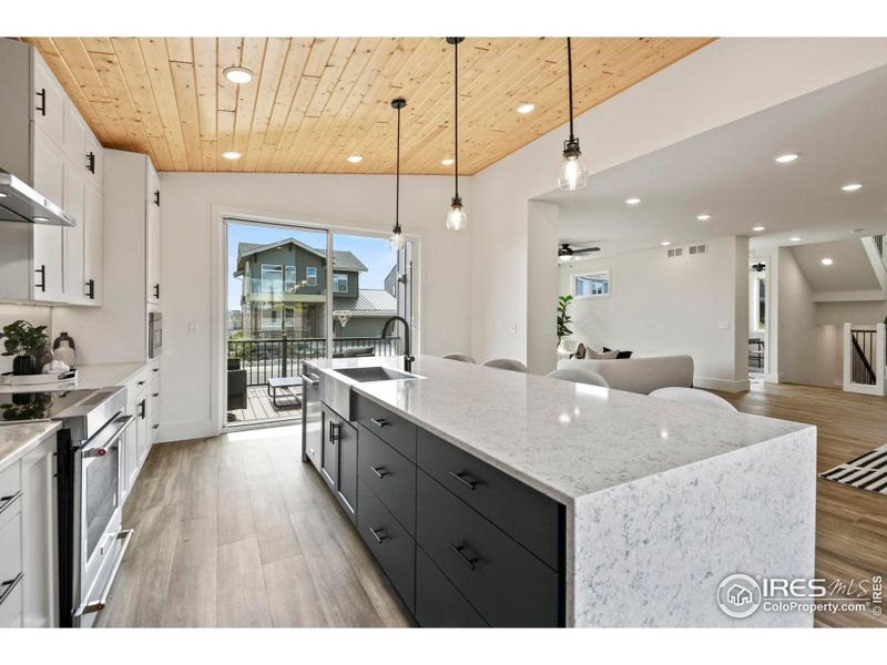 Waterfall detail on island!