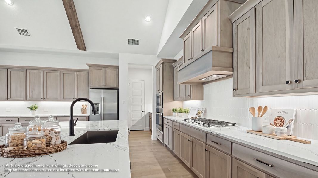 Furnished interior view inside a new home in Sweetgrass, Haslet (Image 5).