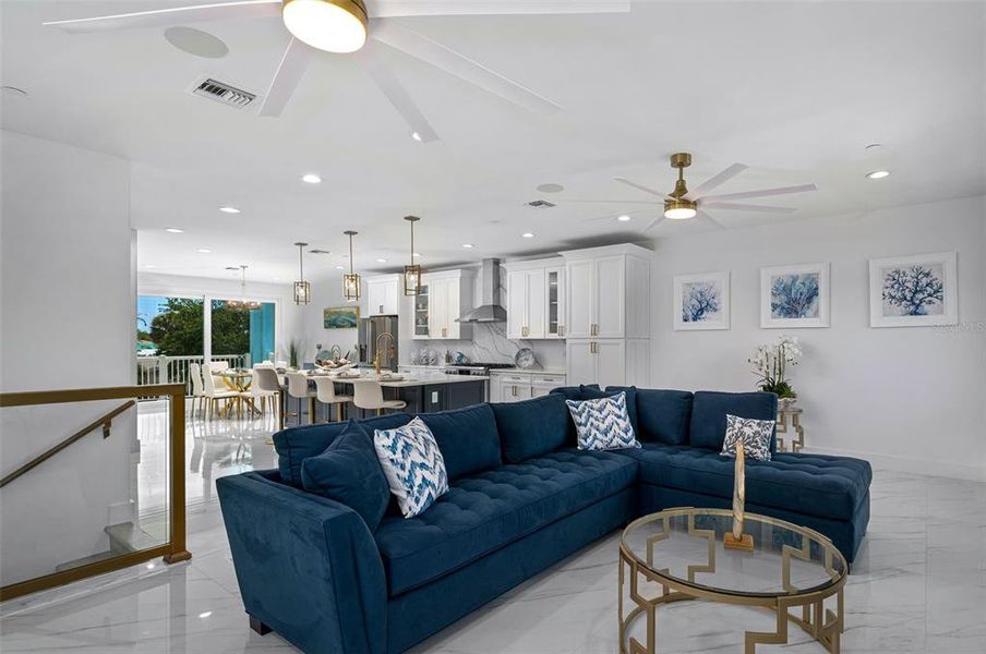 Furnished interior view inside a new home in , Fort Pierce (Image 16).