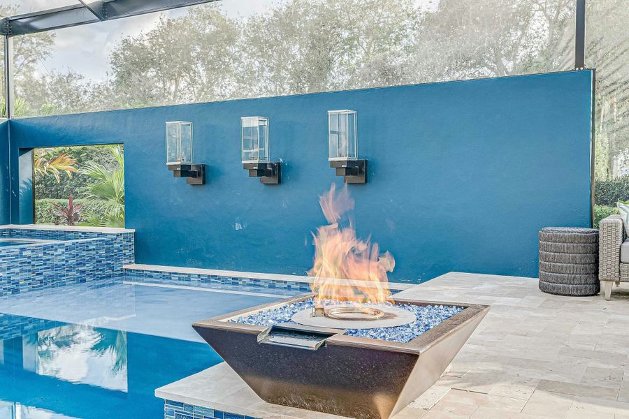 2D floor plan layout for the Sand Dollar Grande by GHO Homes in The Strand, Indian River Shores, FL (Image 128).