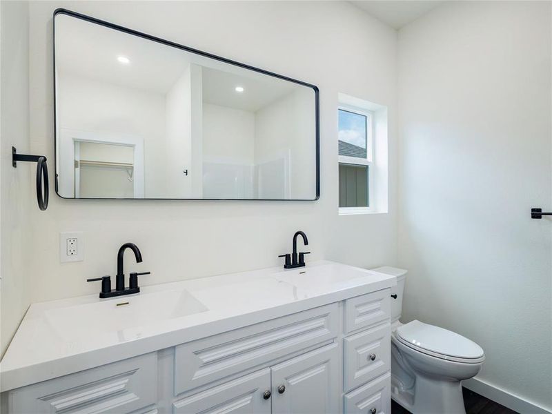 Master bathroom