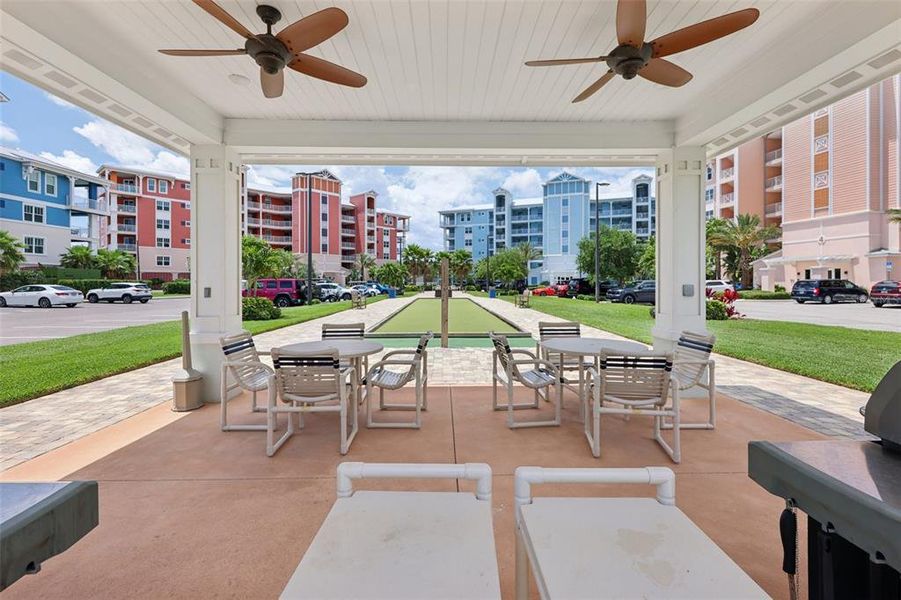 Exterior details and patio area of a home in , New Smyrna Beach (Image 24).