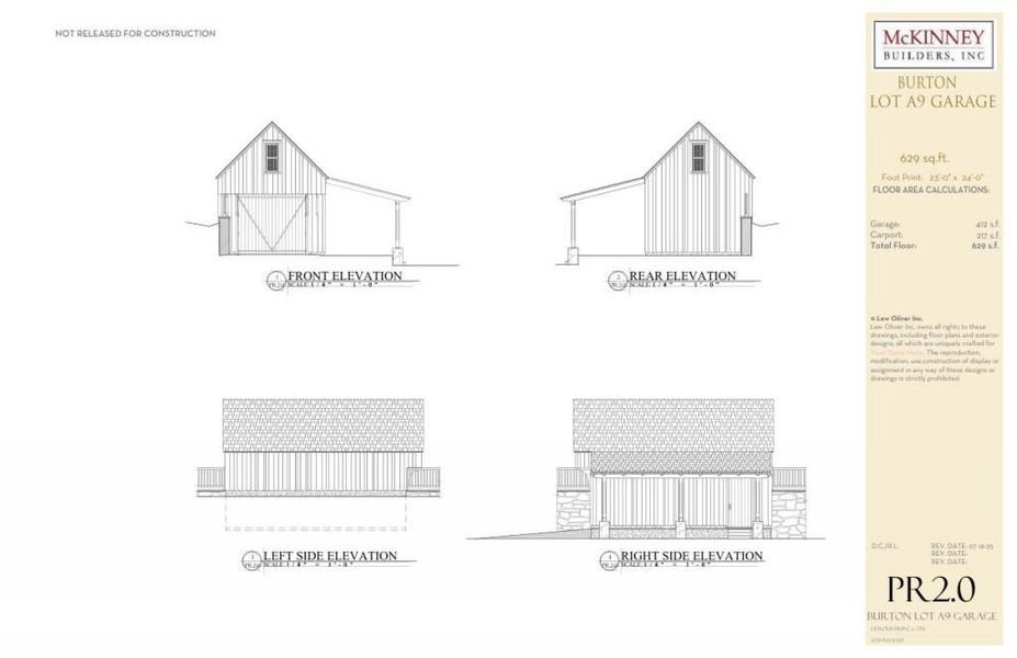 Exterior rendering of this home design in , Clarkesville, GA (Image 6).