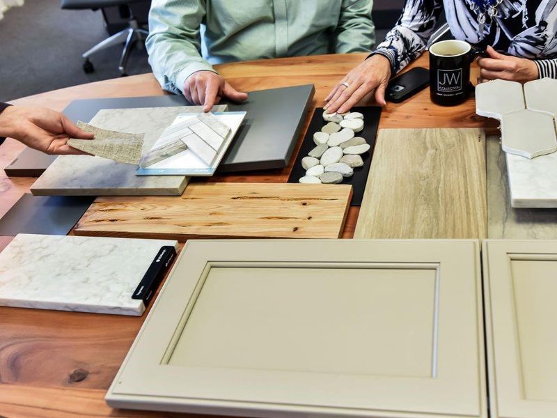 Sample of building materials used in homes in Laurel View, Suwanee (Image 53).