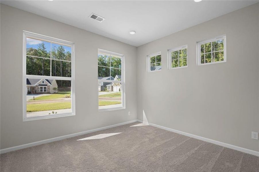 Spacious, unfurnished interior of a new home in Easton Park, Dallas (Image 11).