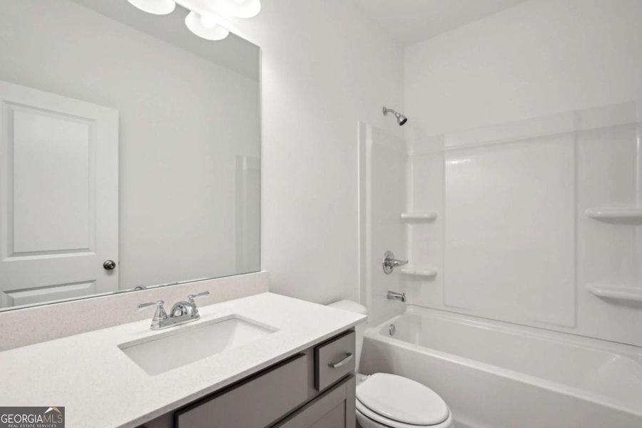 Furnished interior view inside a new home in Crescent Towns, Riverdale (Image 12). Furnished interior view inside a new home in Crescent Towns, Riverdale (Image 12).