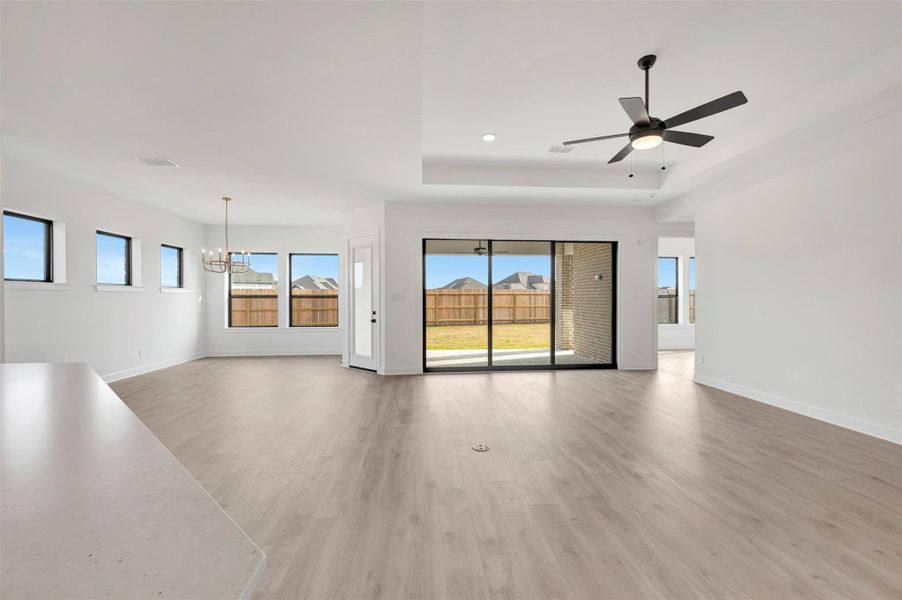 Spacious, unfurnished interior of a new home in The Meadows at Imperial Oaks, Conroe (Image 16). Spacious, unfurnished interior of a new home in The Meadows at Imperial Oaks, Conroe (Image 16).