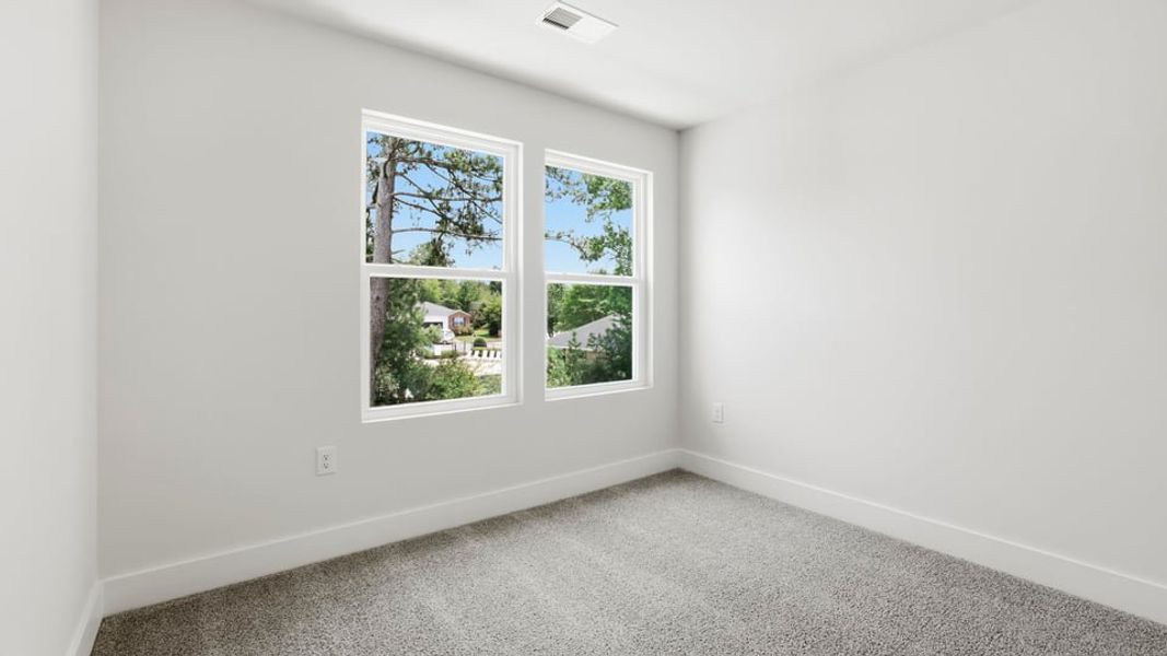 Spacious, unfurnished interior of a new home in Ken's Crossing, Moore (Image 24). Spacious, unfurnished interior of a new home in Ken's Crossing, Moore (Image 24).