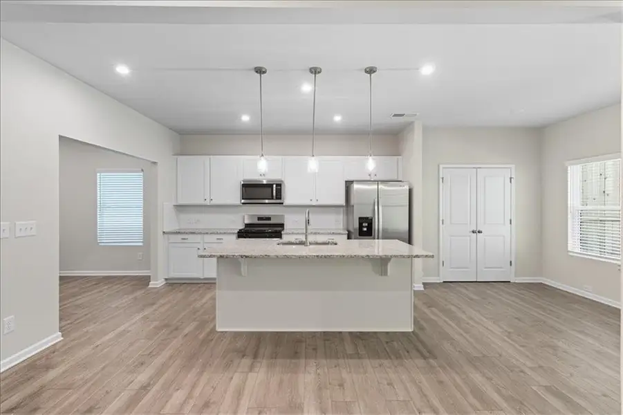 Furnished interior view inside a new home in Park Center Pointe, Mableton (Image 9).