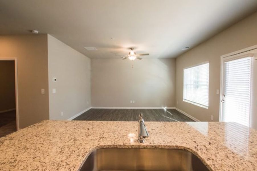 Representative interior finishes for a home built from the Cadence Unit B by Piedmont Residential in Ross Pointe, Kennesaw (Image 14).