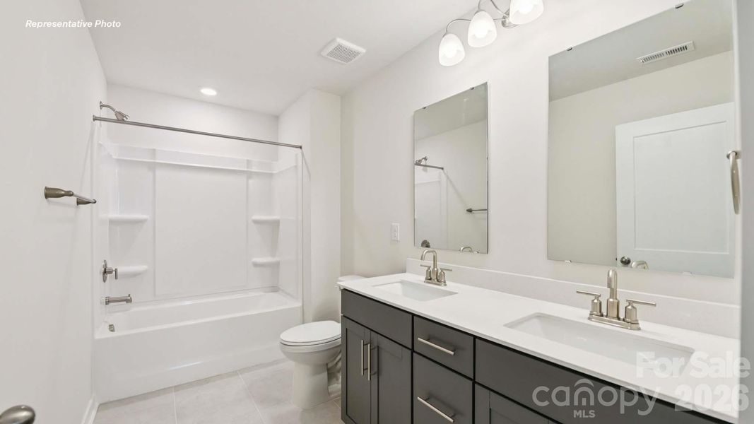 Furnished interior view inside a new home in Oak Grove Hill, Huntersville (Image 15).