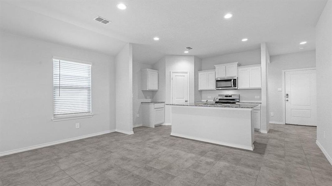 Furnished interior view inside a new home in Highlands at Chapel Creek, Fort Worth (Image 11).