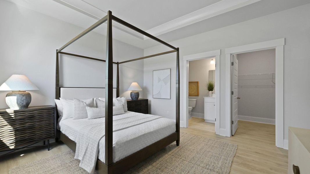 Furnished interior view inside a new home in Berkeley Bay, Ridgeville (Image 17).