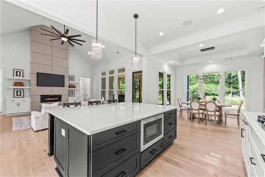 Furnished interior view inside a new home in , Greensboro (Image 6).