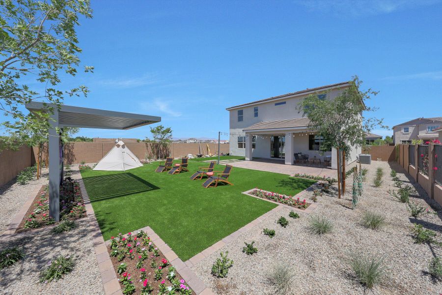 Representative exterior details of a home built from the Pacific by Mattamy Homes in Landmarke, Queen Creek (Image 28).