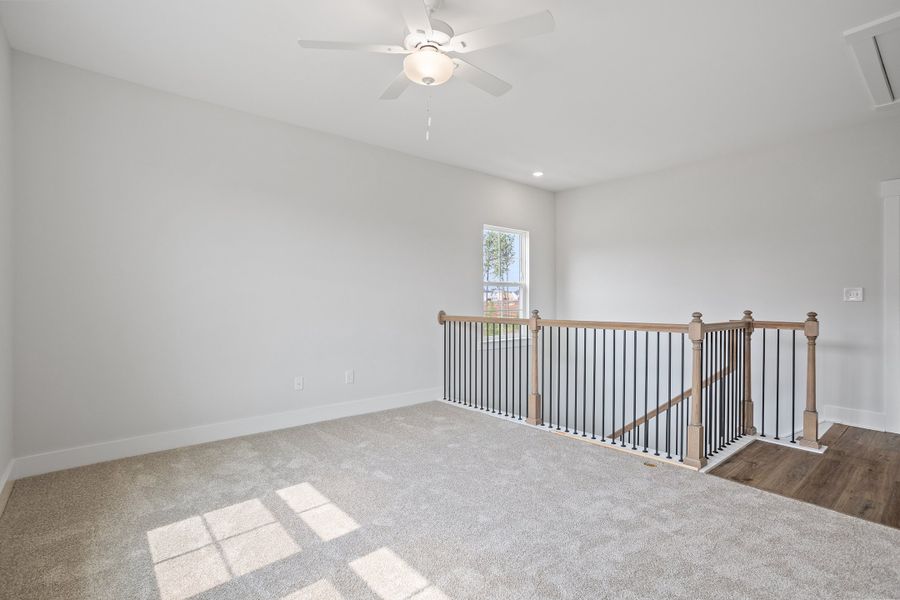 Spacious, unfurnished interior of a new home in Sweetbrier, Durham (Image 26).
