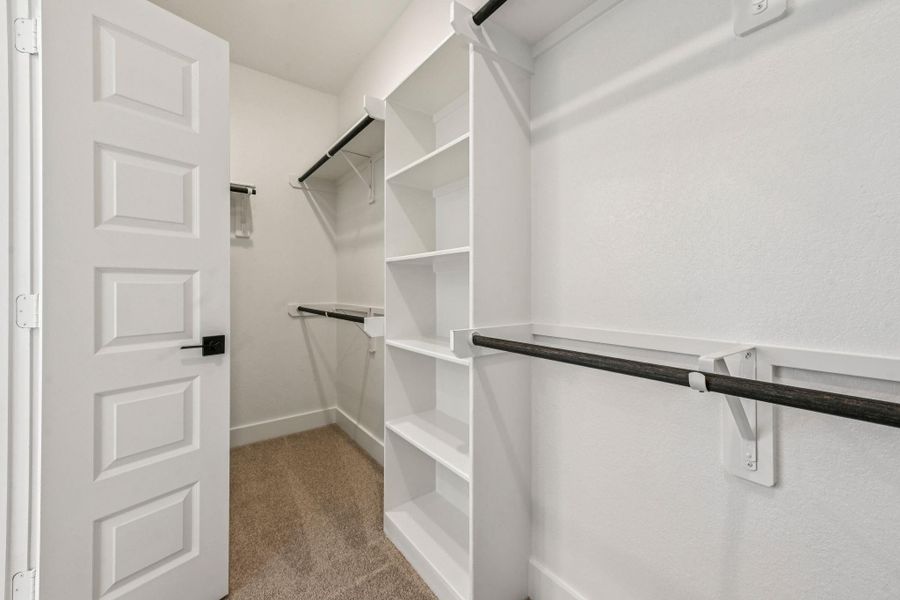 Furnished interior view inside a new home in Pinewood Trails - Luxe Series, Houston (Image 5).