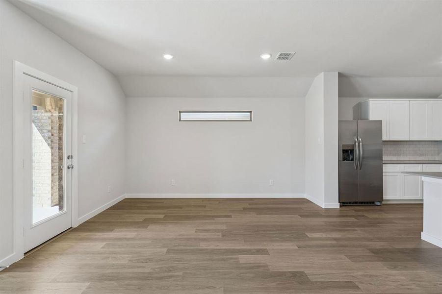 Dining Room in the Harrison home plan by Trophy Signature Homes – REPRESENTATIVE PHOTO