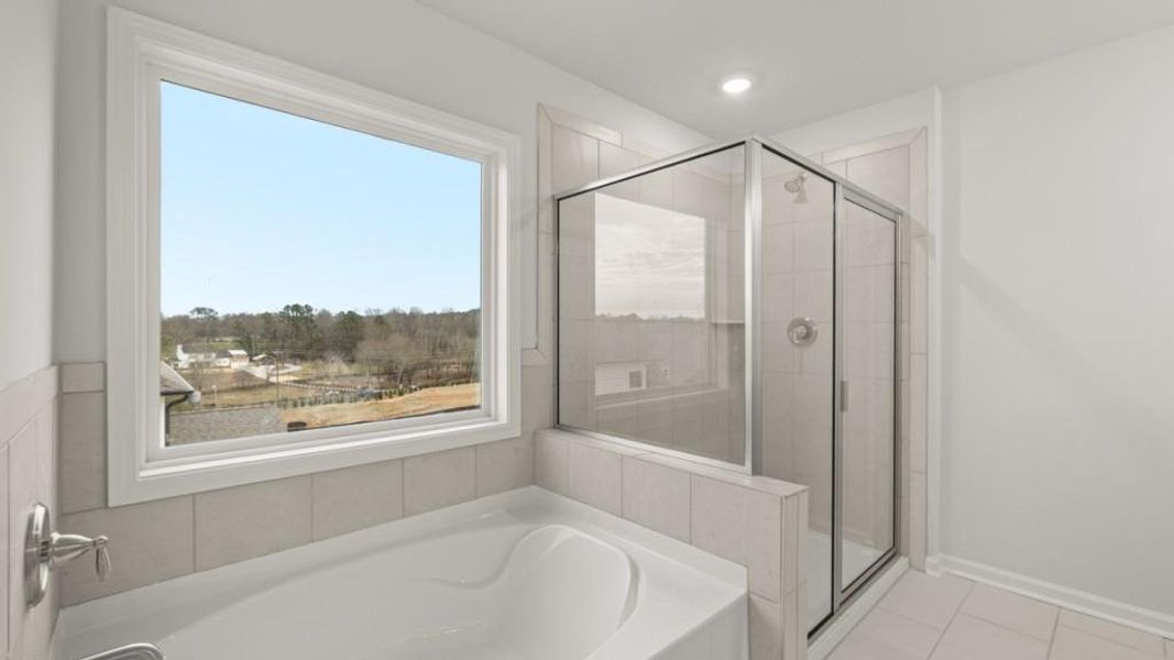 Furnished interior view inside a new home in Thalley Creek Estates, Cumming (Image 12).