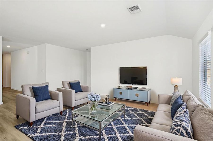 Photo is not of the actual home, but is an inspirational photo of builder’s model home and may depict options, furnishings, and/or decorator features that are not included.