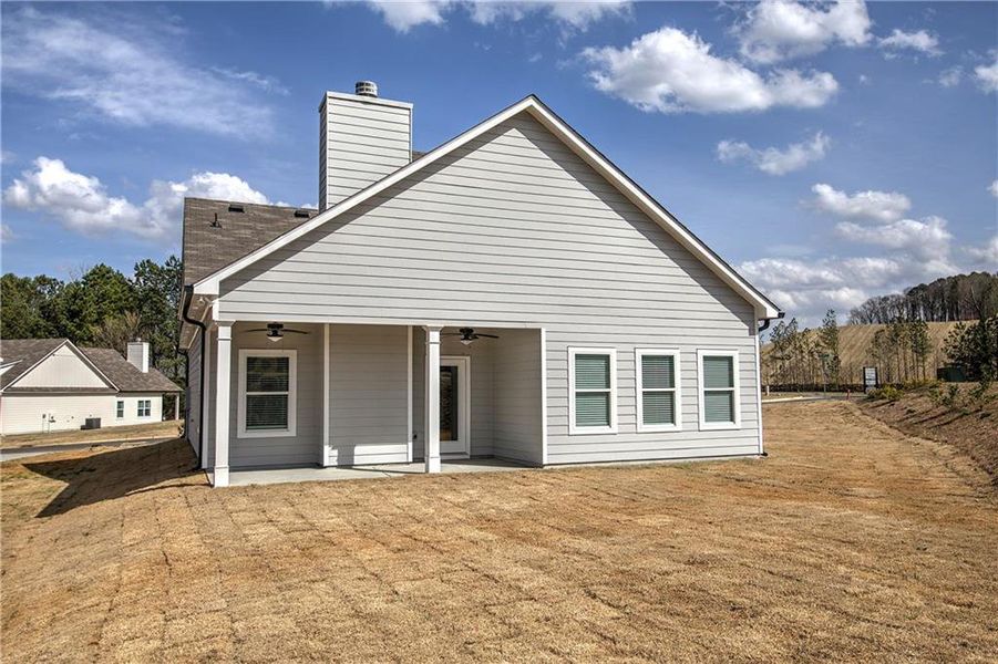 Front exterior of a new home in , Cartersville, GA, highlighting curb appeal (Image 29).