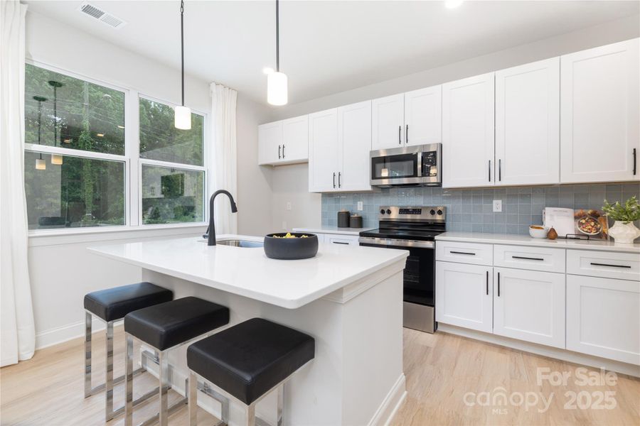 Furnished interior view inside a new home in , Statesville (Image 12). Furnished interior view inside a new home in , Statesville (Image 12).